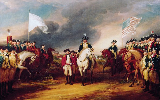 The British Surrender at Yorktown, 1781 - CBishopEDU